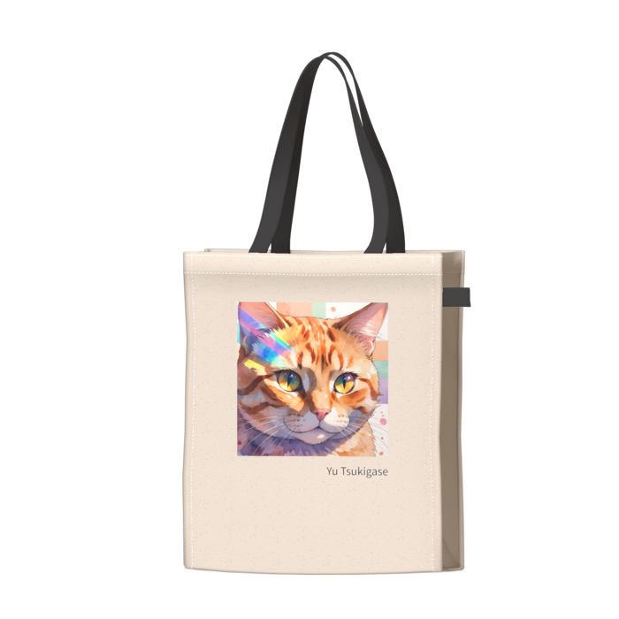 ツートンカラーバッグ - ブラック - W34 × H41 × D14cm