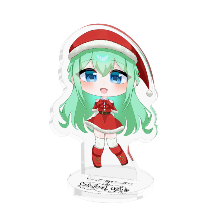 アクリルフィギュア - 50x50mmクリスマス