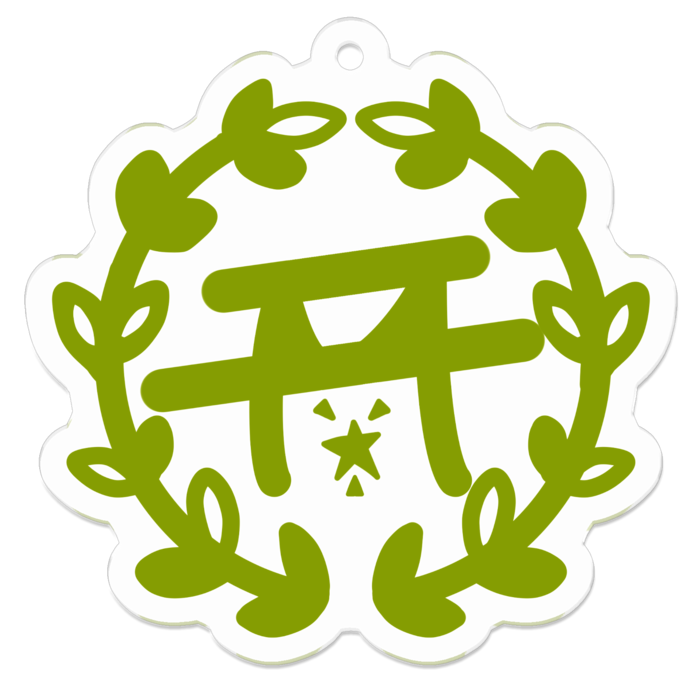 アクリルキーホルダー - 50 x 50 (mm)(1)