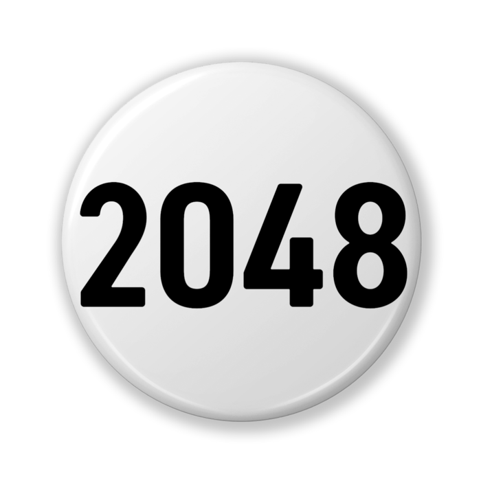 【2048】缶バッジ- 32mm