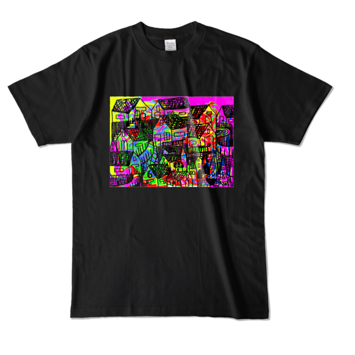 カラーTシャツ - L - ブラック (濃色)