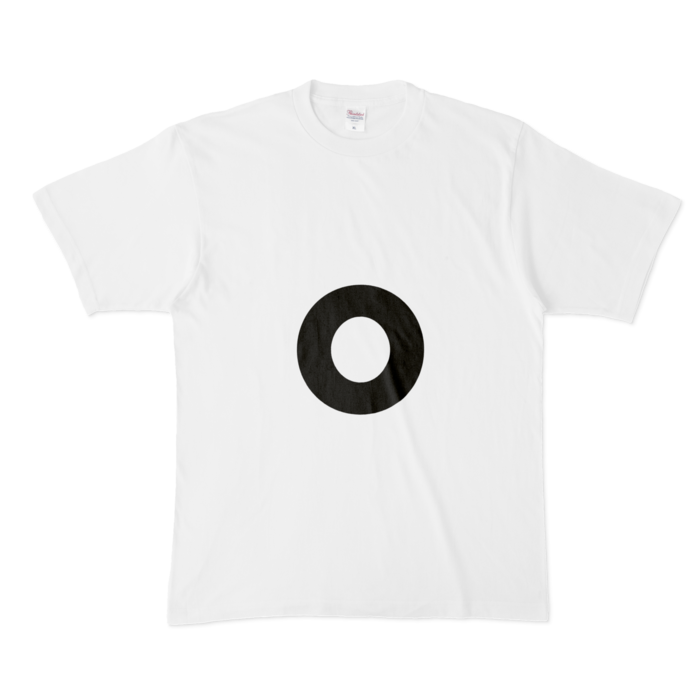 「o」（小文字）Tシャツ - XL - 白