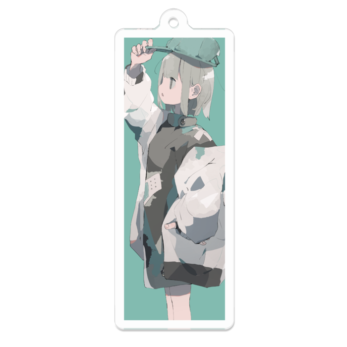 アクリルキーホルダー - 70 x 70 (mm)