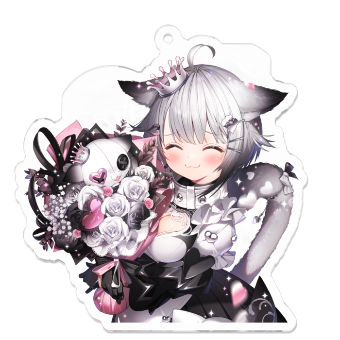 アクリルキーホルダー - 70 x 70 (mm) A