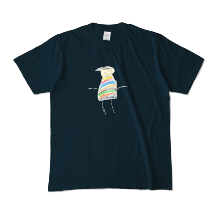 カラーTシャツ - M - ネイビー (濃色)