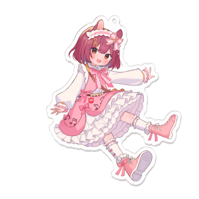 アクリルキーホルダー - 100 x 100 (mm)