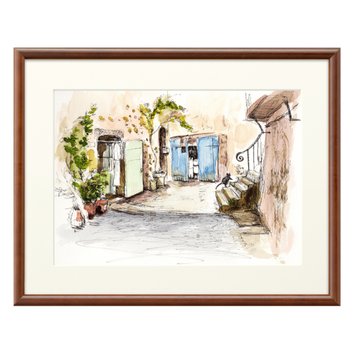 A3 - 額縁・ブラウン