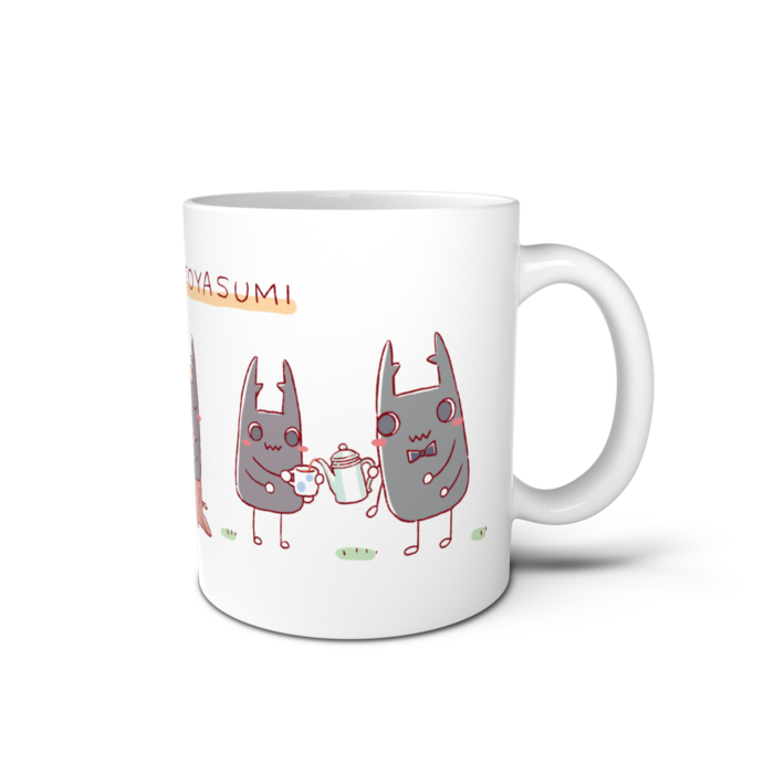 マグカップ - 直径 8 cm / 高さ 9.5 cm