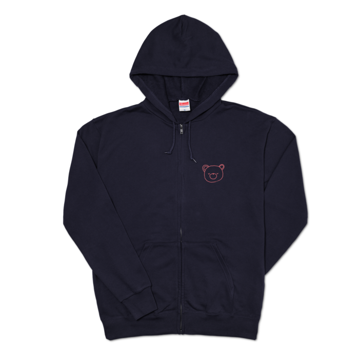 ジップパーカー - XL - 左胸