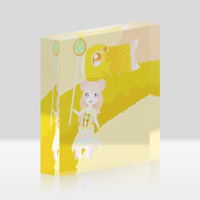 アクリルブロック - 100x100mm