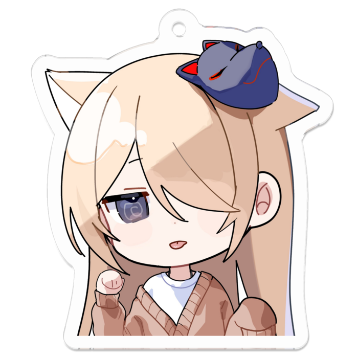 アクリルキーホルダー - 50 x 50 (mm)