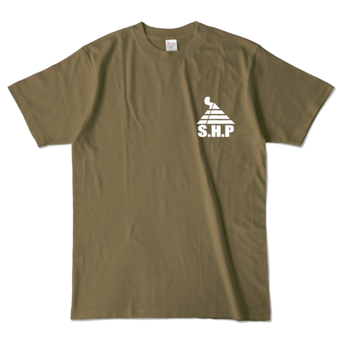 カラーTシャツ - L - オリーブ (濃色)