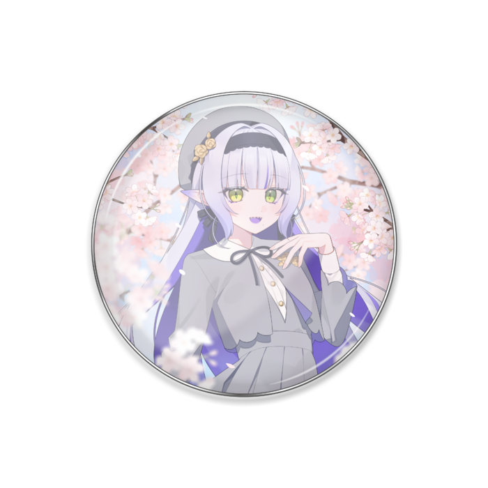 ピンバッジ - 丸形25mm