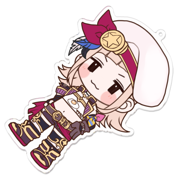 アクリルキーホルダー - 100 x 100 (mm)