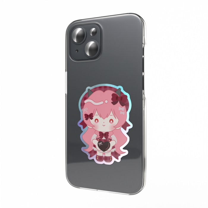 オーロラスマホステッカー - 縦