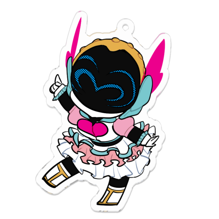 アクリルキーホルダー - 70 x 70 (mm)