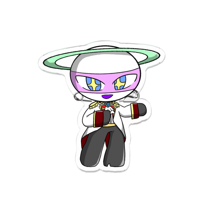 アクリルバッジ - 70 x 70 (mm)