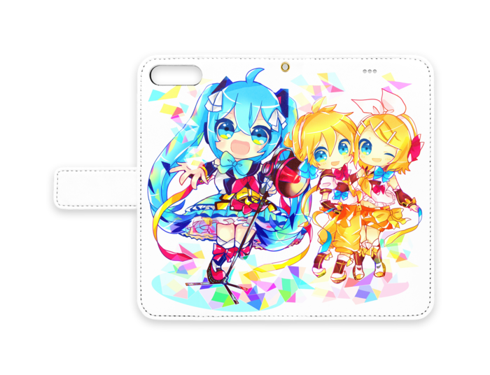 手帳型iPhoneケース - iPhone 8 Plus / 7 Plus - ストラップ穴 あり