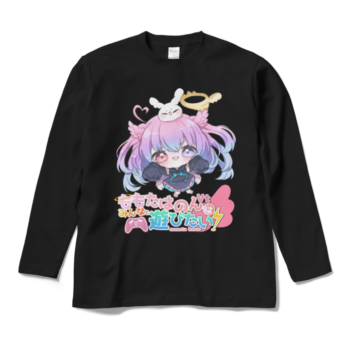 ロングスリーブTシャツ - M - ブラック