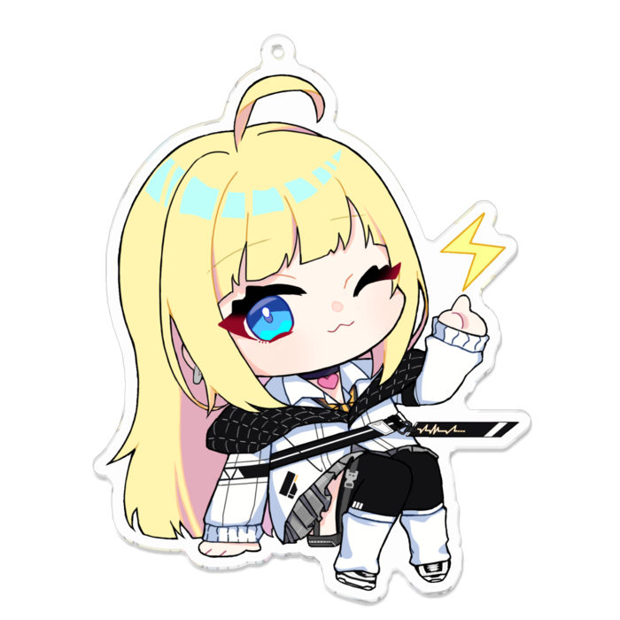 アクリルキーホルダー - 100 x 100 (mm)