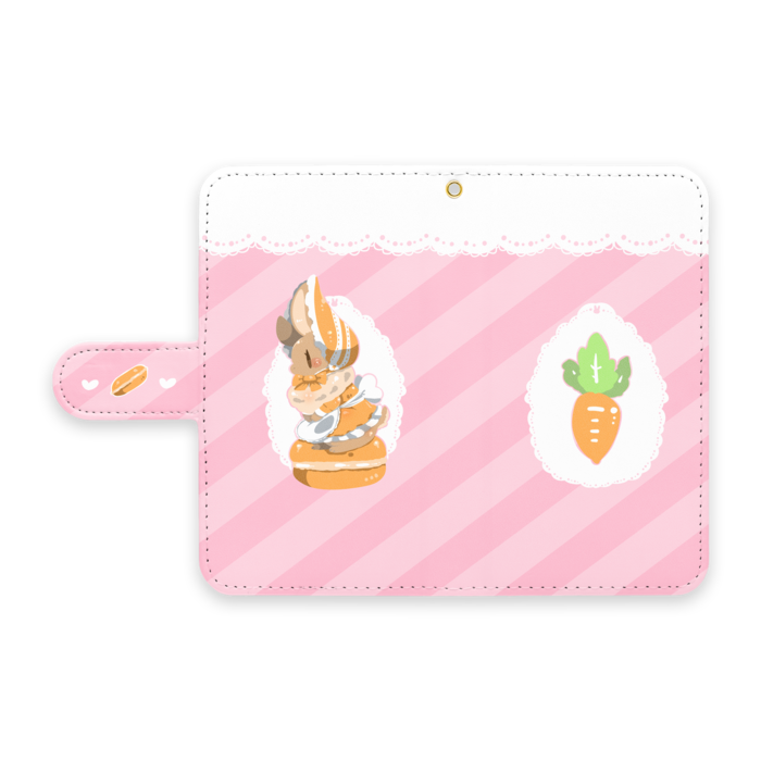 手帳型Androidケース - S - ストラップ穴 あり