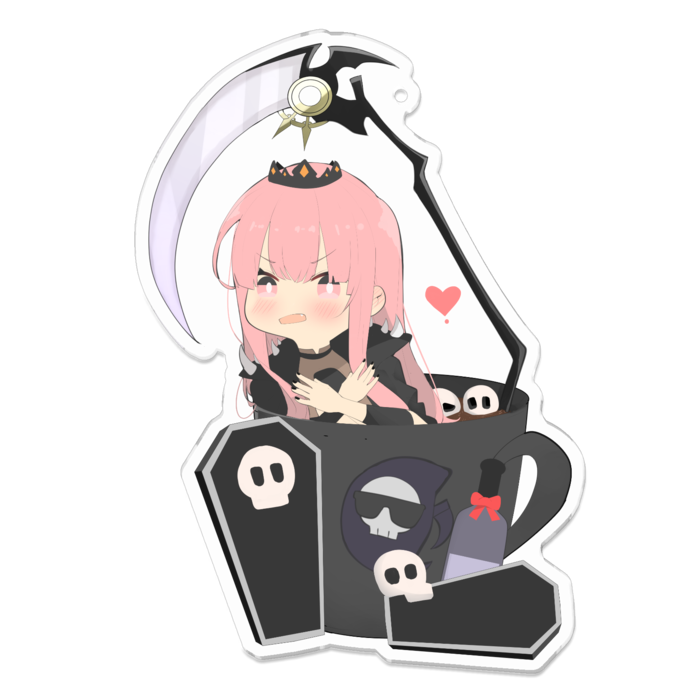 アクリルキーホルダー - 100 x 100 (mm)