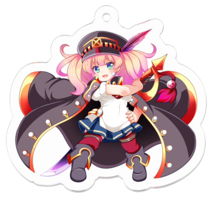 アクリルキーホルダー - 50 x 50 (mm)