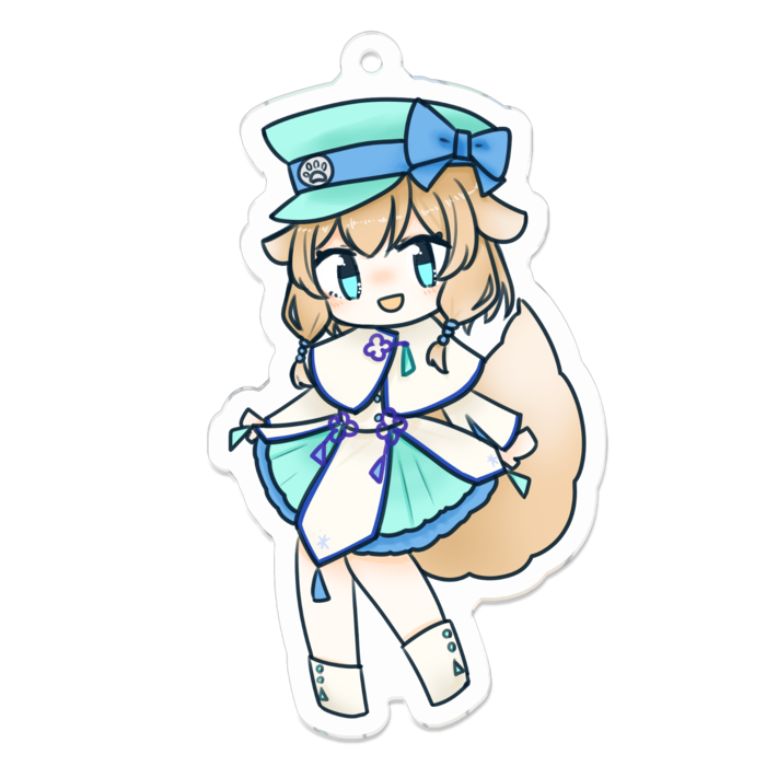 アクリルキーホルダー - 70 x 70 (mm)