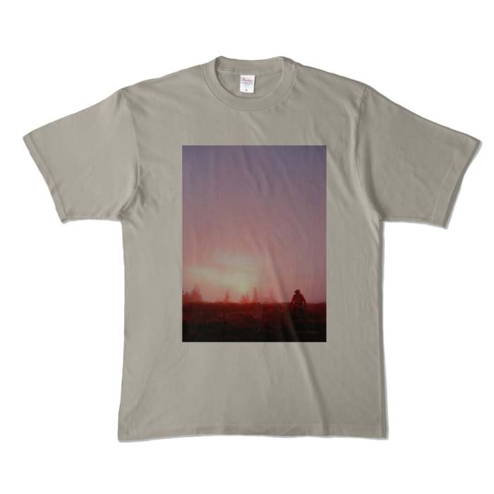 カラーTシャツ - XL - シルバーグレー (淡色)