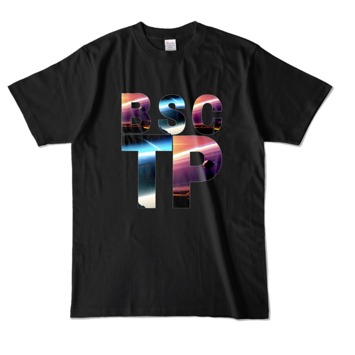 カラーTシャツ - L - ブラック (濃色)｜Colored T-Shirt - L - Black (Dark)