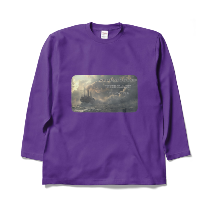 ロングスリーブTシャツ - XL - パープル