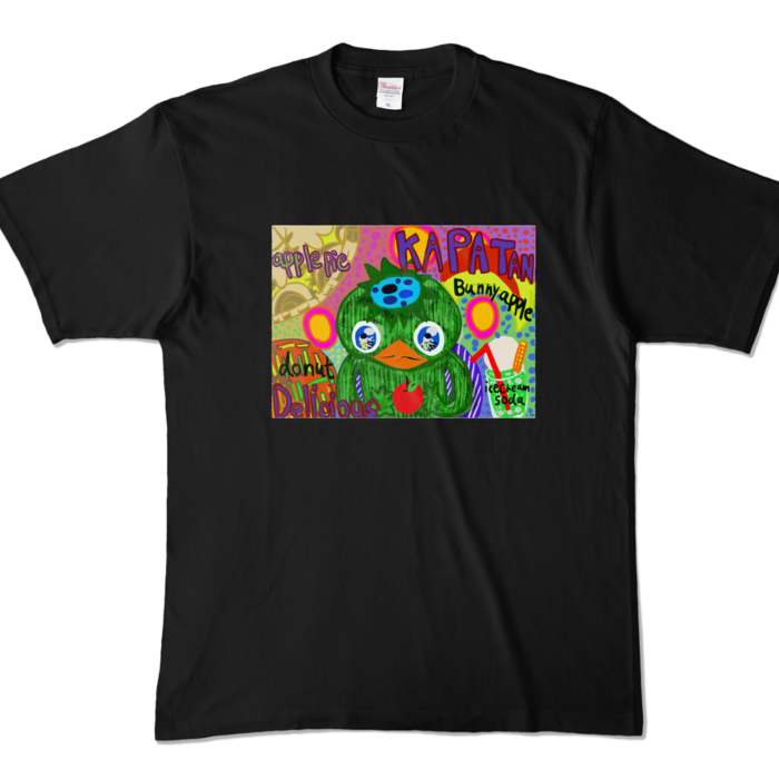 カラーTシャツ - XL - ブラック (濃色)