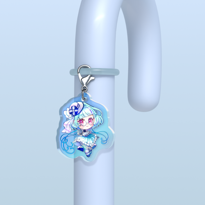 めじるしチャーム(メガネあり) - W30 × H30mm 以内