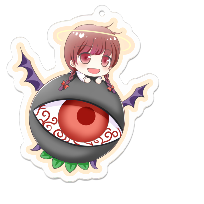 アクリルキーホルダー - 70 x 70 (mm)