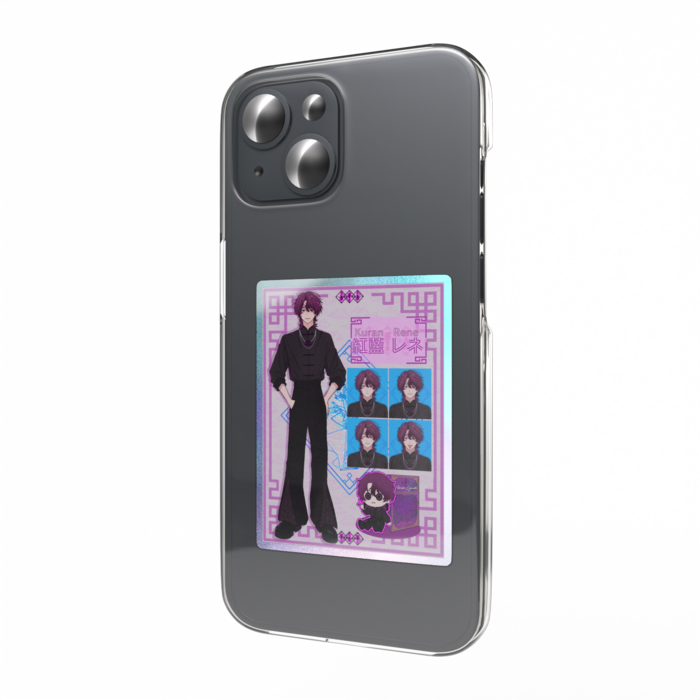オーロラスマホステッカー - W55 × H91mm 以内