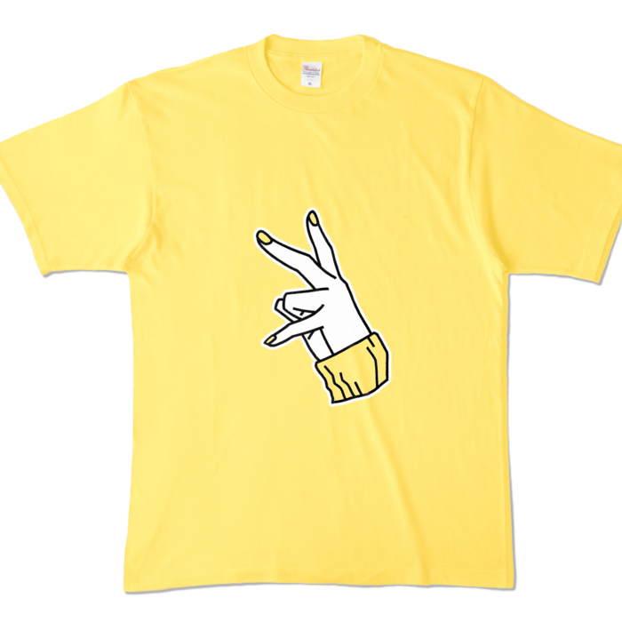 カラーTシャツ - XL - イエロー (濃色)