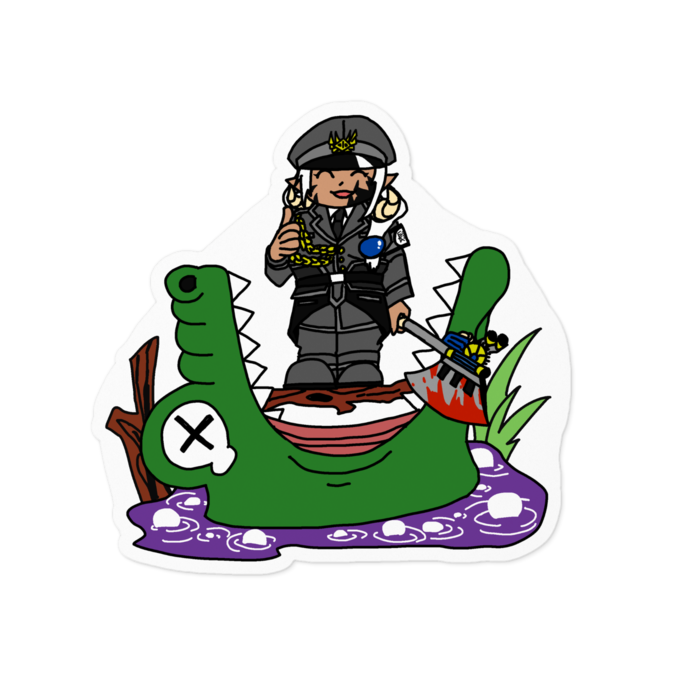 ステッカー - 100 x 100 (mm)