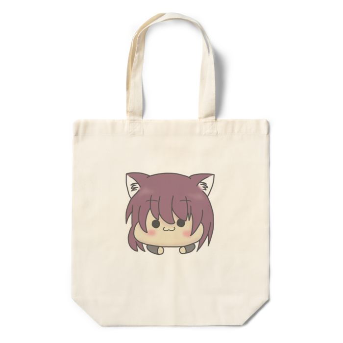 エコバッグ - 360×370×110(mm)(うつぶせまーにゃん)