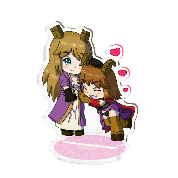 アクリルフィギュア - 70x70mm
