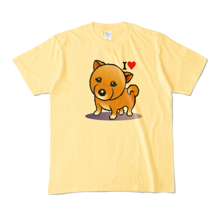 カラーTシャツ - M - ライトイエロー (淡色)(1)