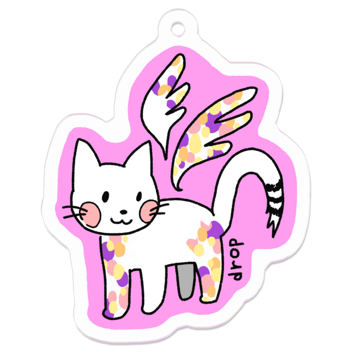 アクリルキーホルダー - 50 x 50 (mm)