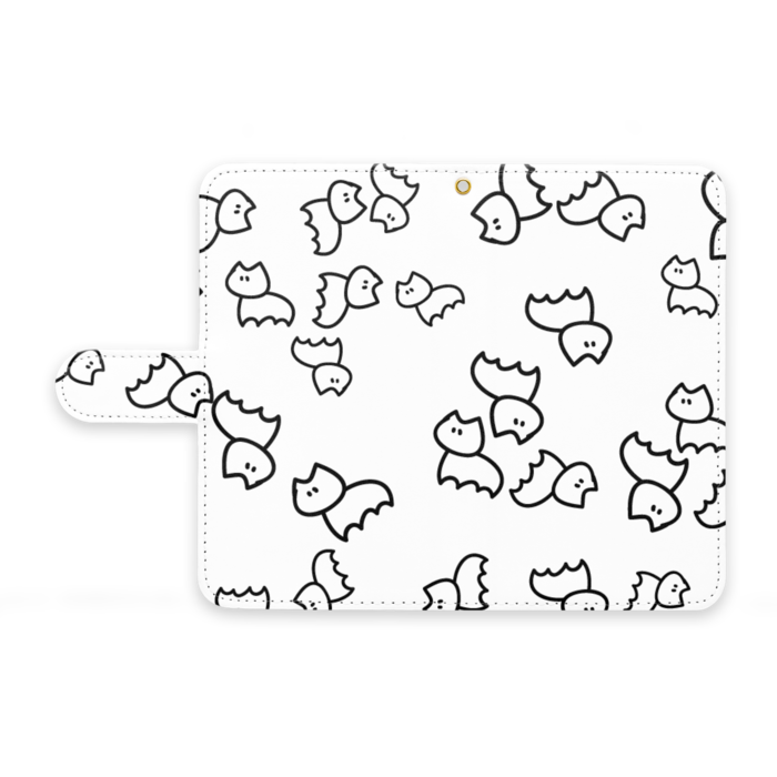 手帳型Androidケース - M - ストラップ穴 あり