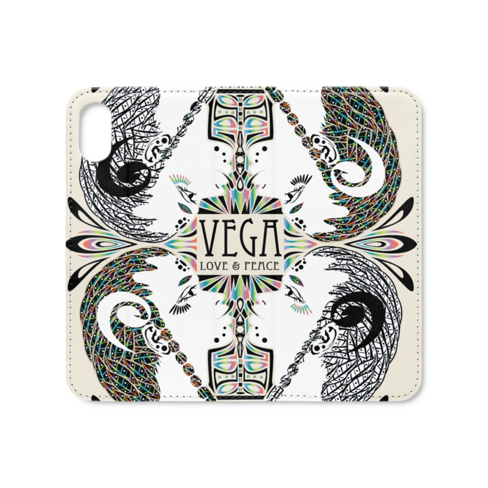 手帳型iPhoneケース（ベルトなし） - iPhone XS / X - ストラップ穴 なし