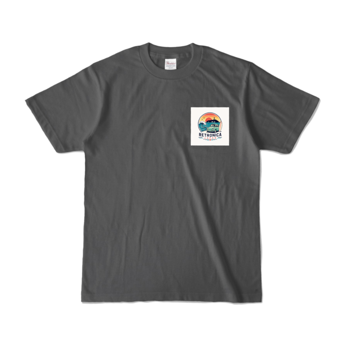 カラーTシャツ - S - チャコール (濃色)