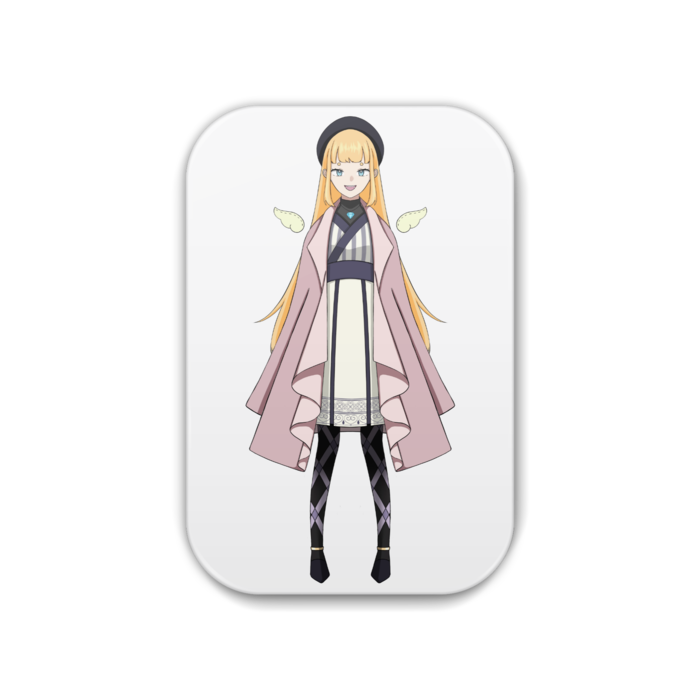 角丸バッジ -  51x76mm