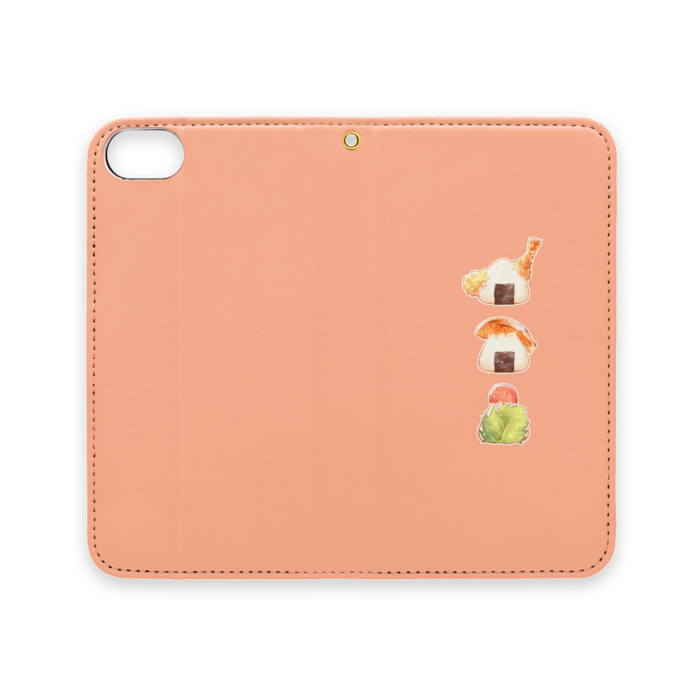 手帳型iPhoneケース(ベルトなし) - iPhone 8 / 7 / SE2 - ストラップ穴 あり