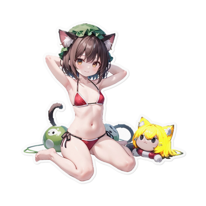 ステッカー - 160 x 160 (mm)