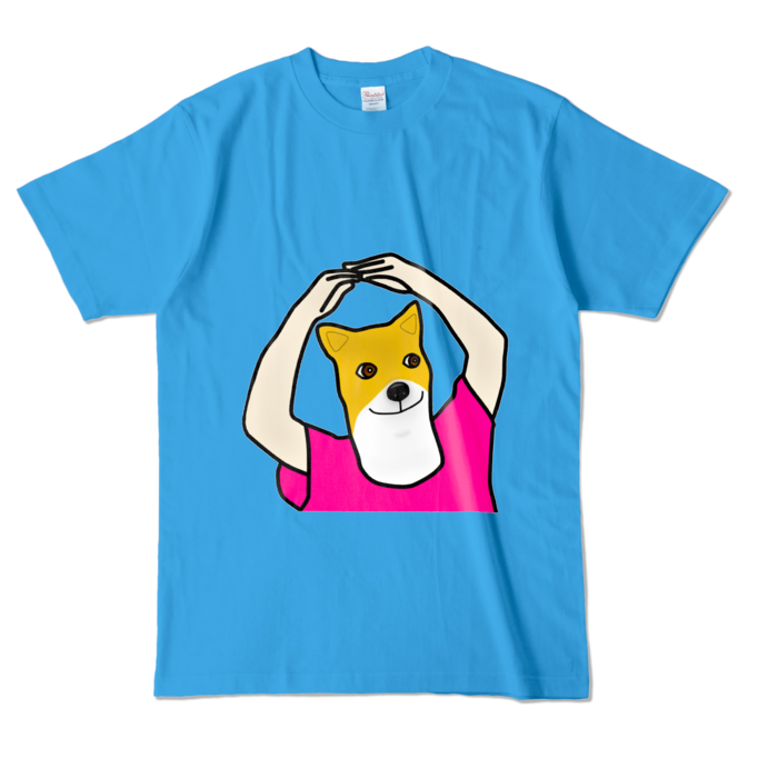 カラーTシャツ - L - ターコイズ (濃色)