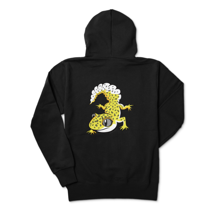 ジップパーカー - M - ブラック