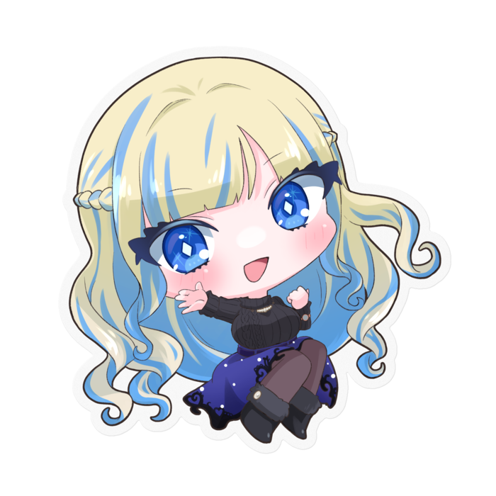 ステッカー - 100 x 100 (mm)